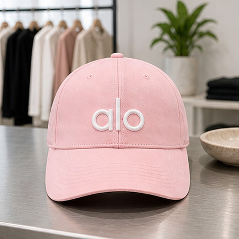 ALO Yoga Pink Walking Baseball Cap Hat NWT